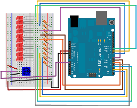 Arduino Circuit Diagram