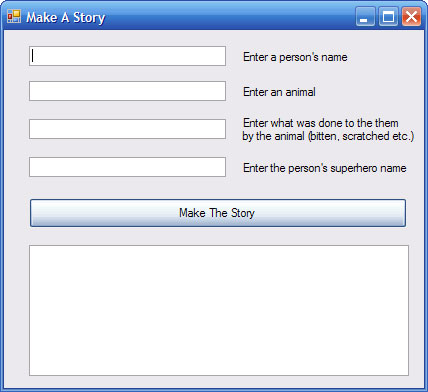 story form design